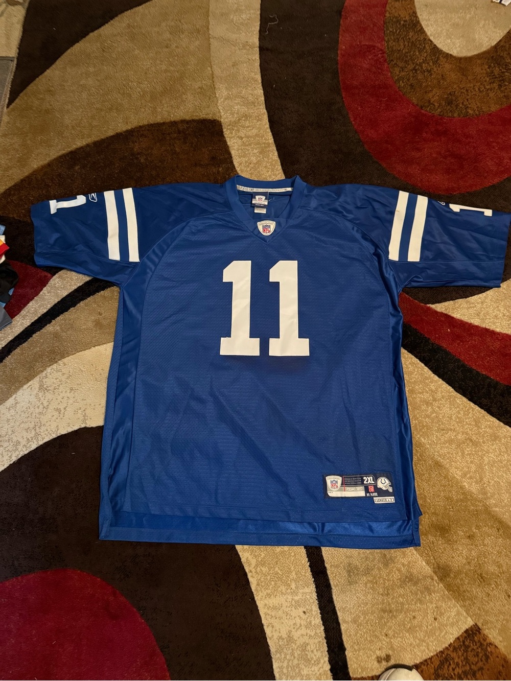 NFL Indianapolis Colts football jersey size XXL great look and clean